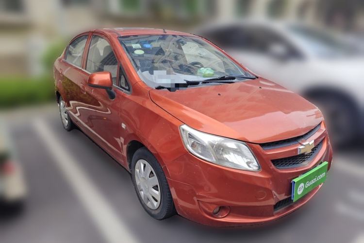 Used Chevrolet Sail 2013 Sedan 1.4L Manual - Youyi Happiness Edition Front Right 45 Deg