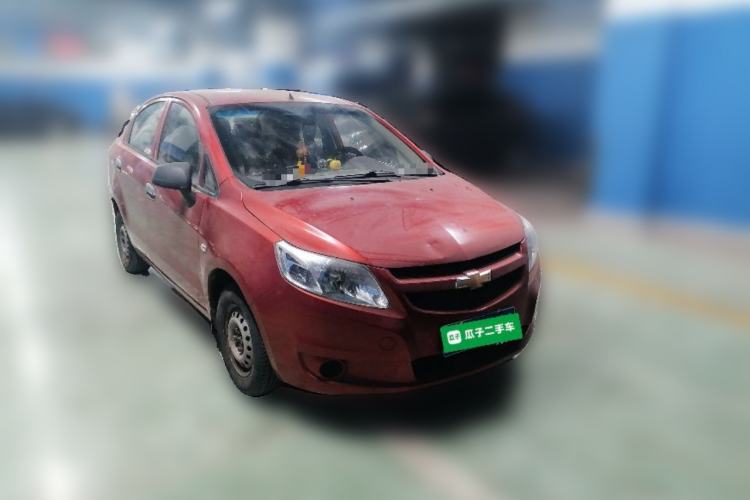 Used Chevrolet Sail 2013 Sedan 1.2L Manual Warm Edition Front Right 45 Deg