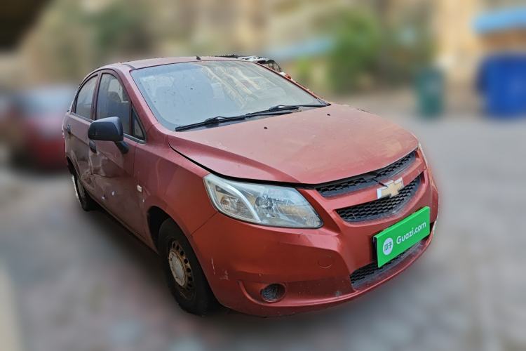 Used Chevrolet Sail 2013 Sedan 1.2L Manual Fashion Edition Front Right 45 Deg