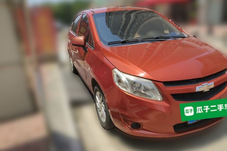 Used Chevrolet Sail 2013 Sedan 1.2L Manual Warm Edition Front Right 45 Deg