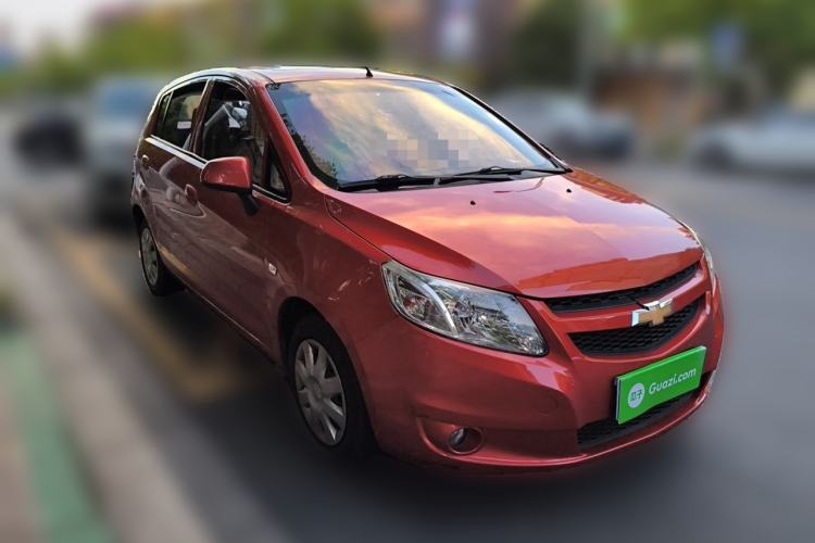 Used Chevrolet Sail 2013 Hatchback 1.4L AMT U-Style Edition Front Right 45 Deg