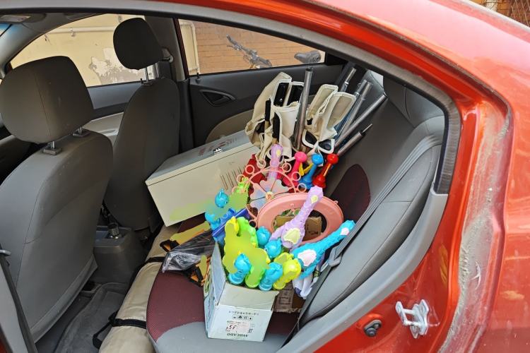 Used Chevrolet Sail 2013 Sedan 1.2L Manual Fashion Edition Left Rear Seat