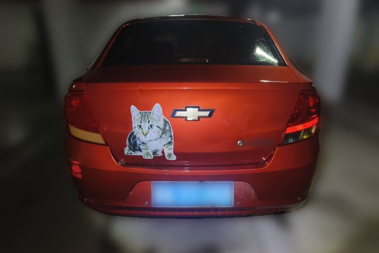 Used Chevrolet Sail 2013 Sedan 1.2L Manual Fashionable Happiness Edition Rear