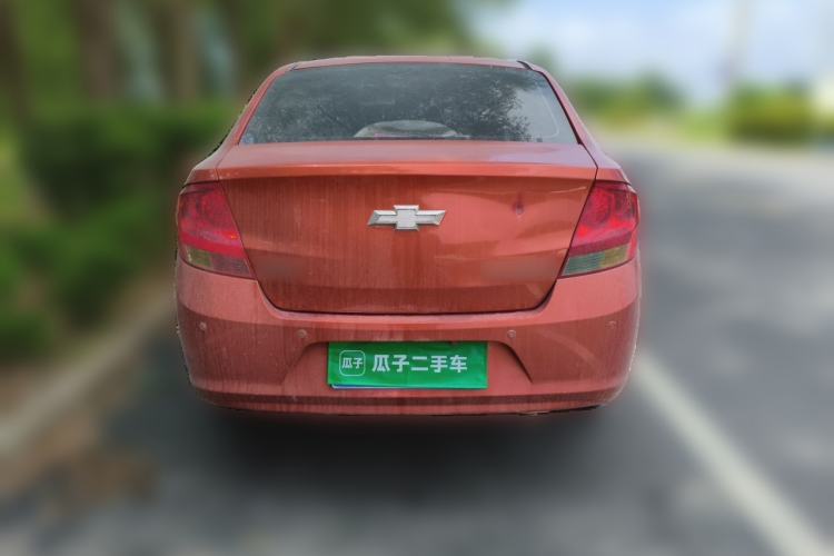 Used Chevrolet Sail 2013 Sedan 1.2L Manual Fashionable Happiness Edition Rear