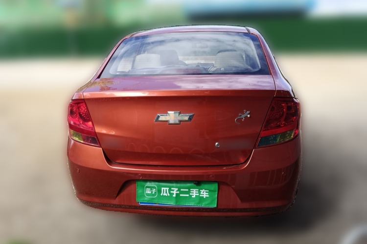 Used Chevrolet Sail 2013 Sedan 1.4L Manual Ideal Happiness Edition Rear