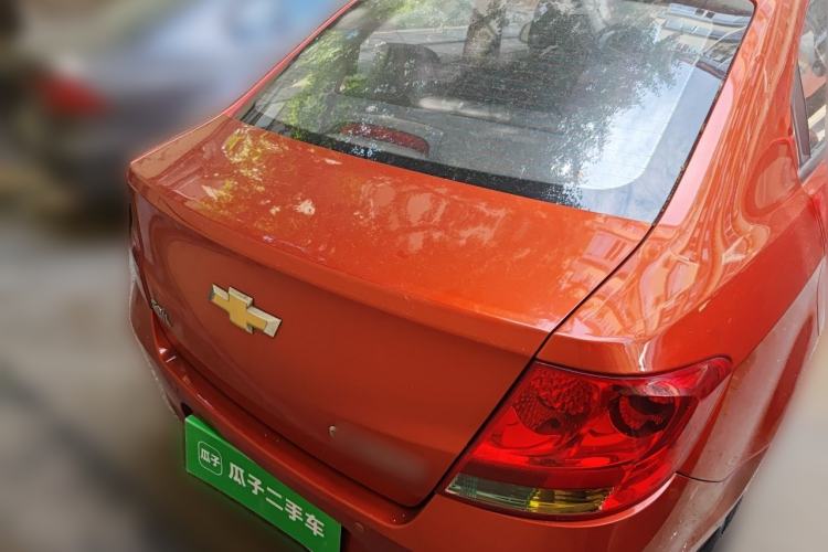Used Chevrolet Sail 2013 Sedan 1.4L Manual Ideal Happiness Edition Rear