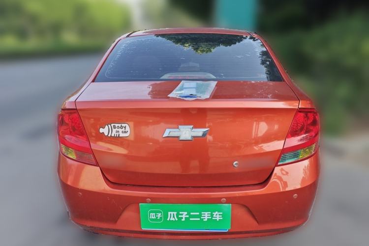 Used Chevrolet Sail 2013 Sedan 1.4L Manual Happiness Edition II Rear