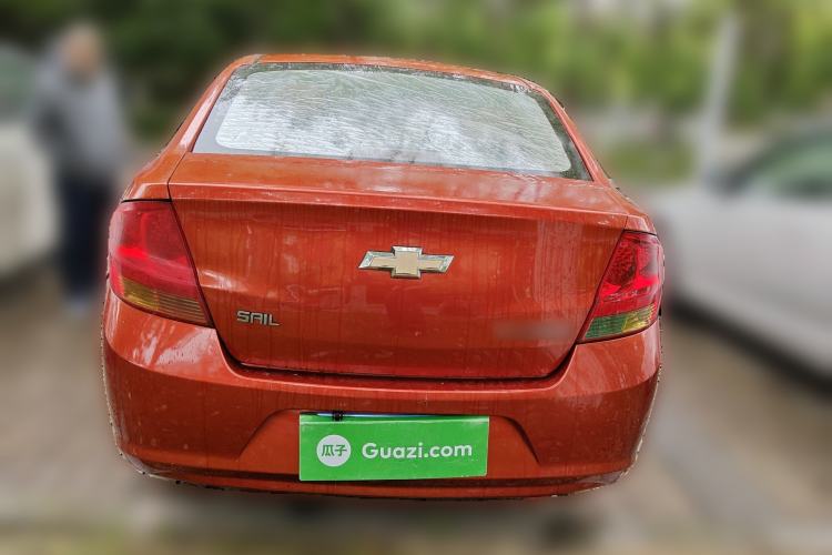 Used Chevrolet Sail 2013 Sedan 1.2L AMT Ideal Edition Rear