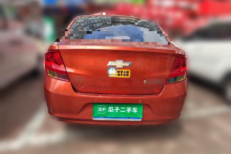Used Chevrolet Sail 2013 Sedan 1.2L Manual Warm Edition Rear