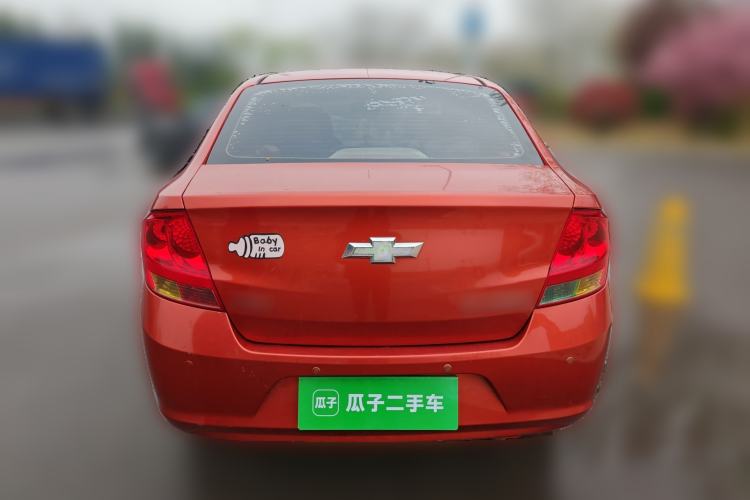 Used Chevrolet Sail 2013 Sedan 1.4L Manual Happiness Edition II Rear