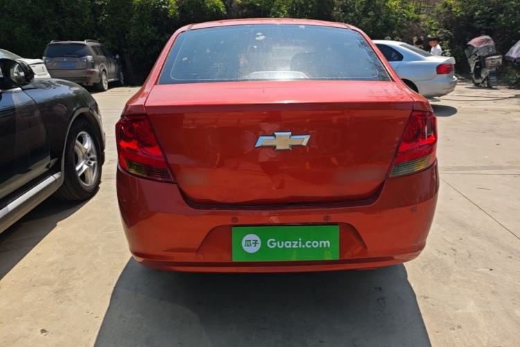 Used Chevrolet Sail 2013 Sedan 1.2L Manual Fashionable Happiness Edition Rear