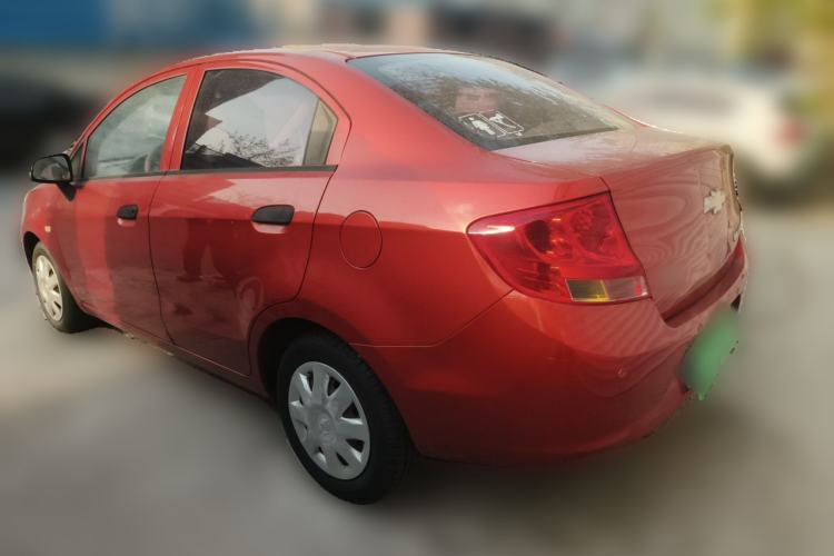 Used Chevrolet Sail 2013 Sedan 1.2L AMT Ideal Edition Rear Left 45 Deg