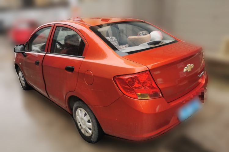 Used Chevrolet Sail 2013 Sedan 1.2L Manual Fashion Edition Rear Left 45 Deg