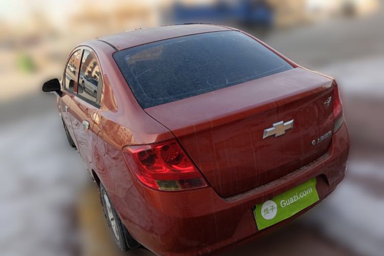 Used Chevrolet Sail 2013 Sedan 1.2L Manual Warm Edition Rear Left 45 Deg