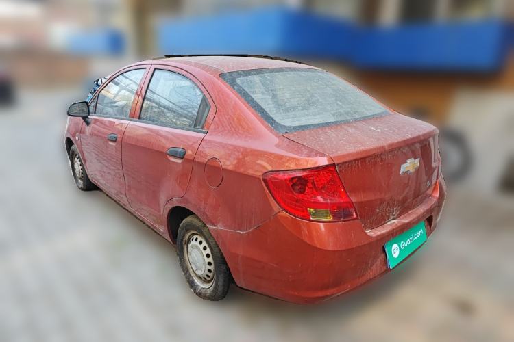 Used Chevrolet Sail 2013 Sedan 1.2L Manual Fashion Edition Rear Left 45 Deg