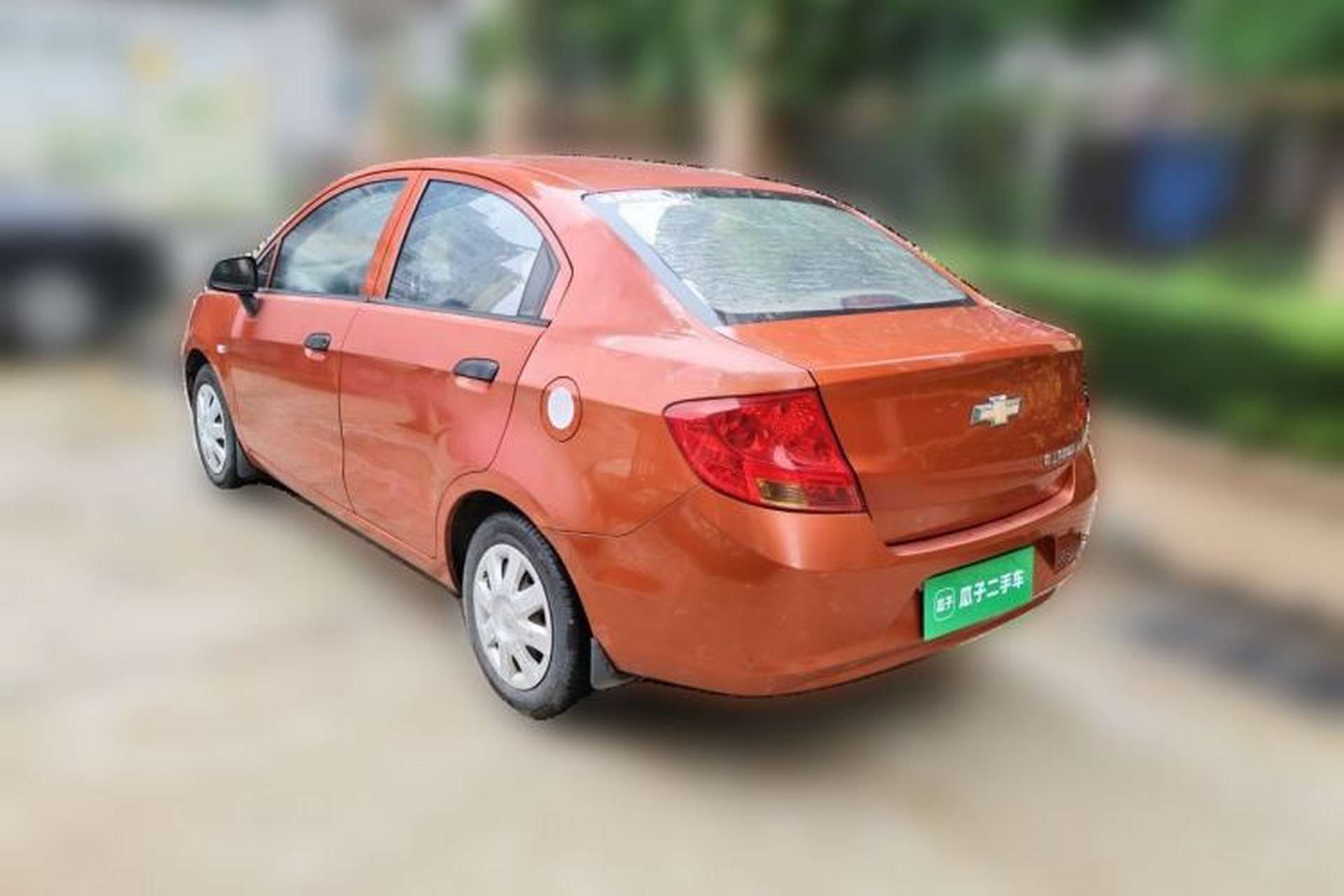 Used Chevrolet Sail 2013 Sedan 1.4L Manual Ideal Edition Rear Left 45 Deg