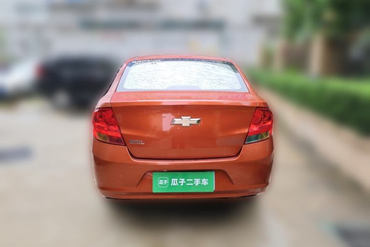Used Chevrolet Sail 2013 Sedan 1.4L Manual Ideal Edition Rear