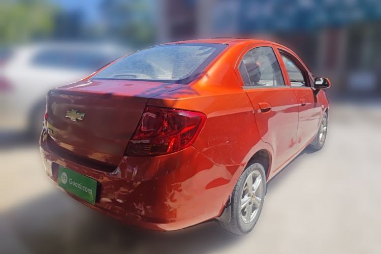 Used Chevrolet Sail 2013 Sedan 1.4L Manual Happiness Edition II Rear Right 45 Deg