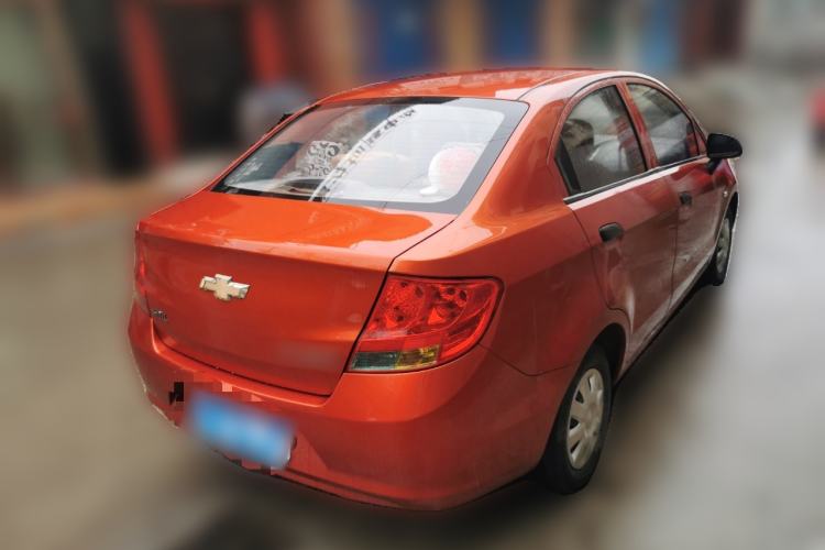 Used Chevrolet Sail 2013 Sedan 1.2L Manual Fashion Edition Rear Right 45 Deg