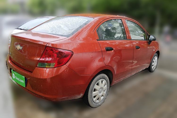 Used Chevrolet Sail 2013 Sedan 1.2L AMT Ideal Edition Rear Right 45 Deg