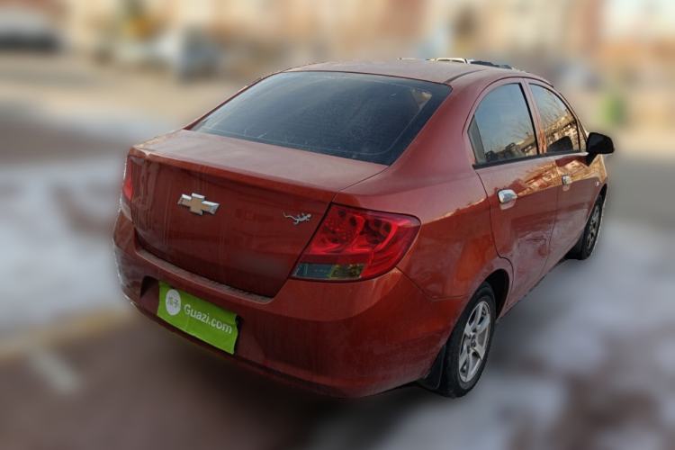 Used Chevrolet Sail 2013 Sedan 1.2L Manual Warm Edition Rear Right 45 Deg