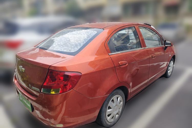Used Chevrolet Sail 2013 Sedan 1.4L Manual - Youyi Happiness Edition Rear Right 45 Deg
