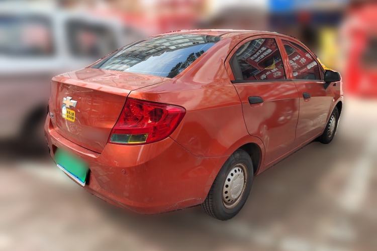 Used Chevrolet Sail 2013 Sedan 1.2L Manual Warm Edition Rear Right 45 Deg