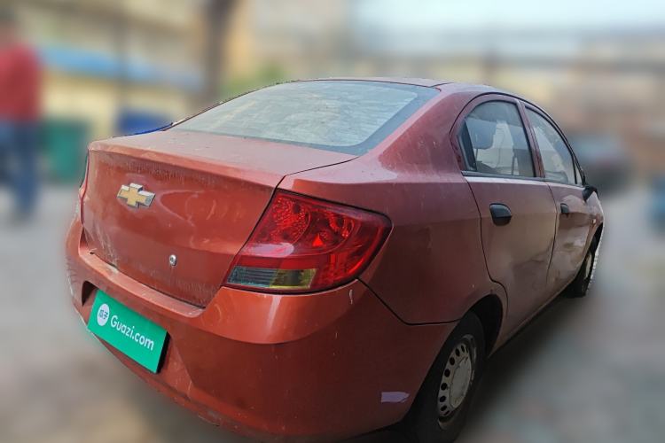 Used Chevrolet Sail 2013 Sedan 1.2L Manual Fashion Edition Rear Right 45 Deg