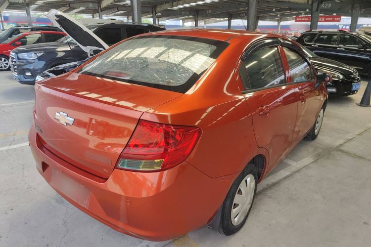 Used Chevrolet Sail 2013 Sedan 1.4L Manual - Youyi Happiness Edition Rear Right 45 Deg