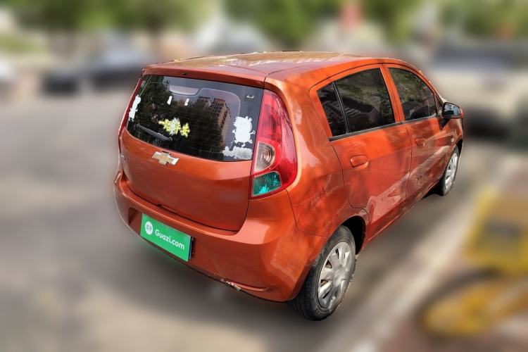 Used Chevrolet Sail 2013 Hatchback 1.4L Manual Enjoyment Edition Rear Right 45 Deg