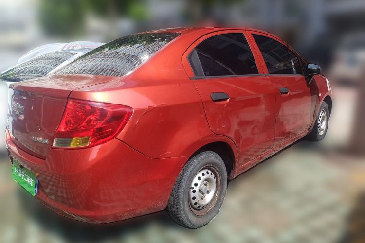 Used Chevrolet Sail 2013 Sedan 1.2L Manual Fashionable Happiness Edition Rear Right 45 Deg