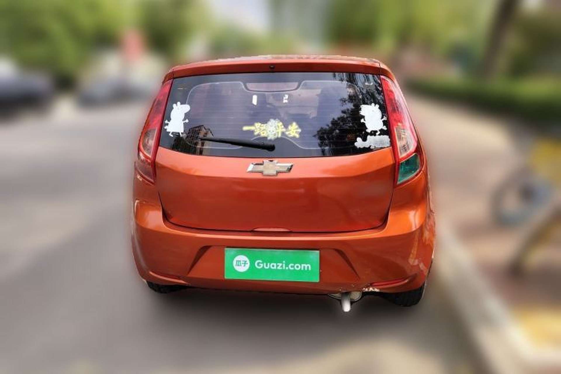 Used Chevrolet Sail 2013 Hatchback 1.4L Manual Enjoyment Edition Rear