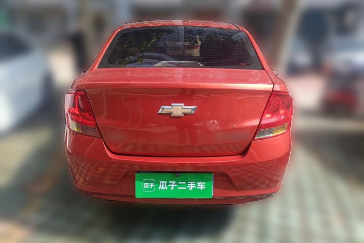 Used Chevrolet Sail 2013 Sedan 1.2L Manual Fashionable Happiness Edition Rear