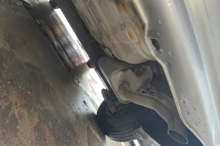 Used Chevrolet Sail 2013 Sedan 1.2L Manual Fashion Edition Chassis Rear