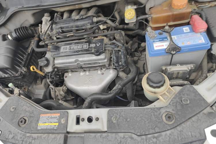 Used Chevrolet Sail 2013 Sedan 1.2L Manual Fashion Edition Engine Bay