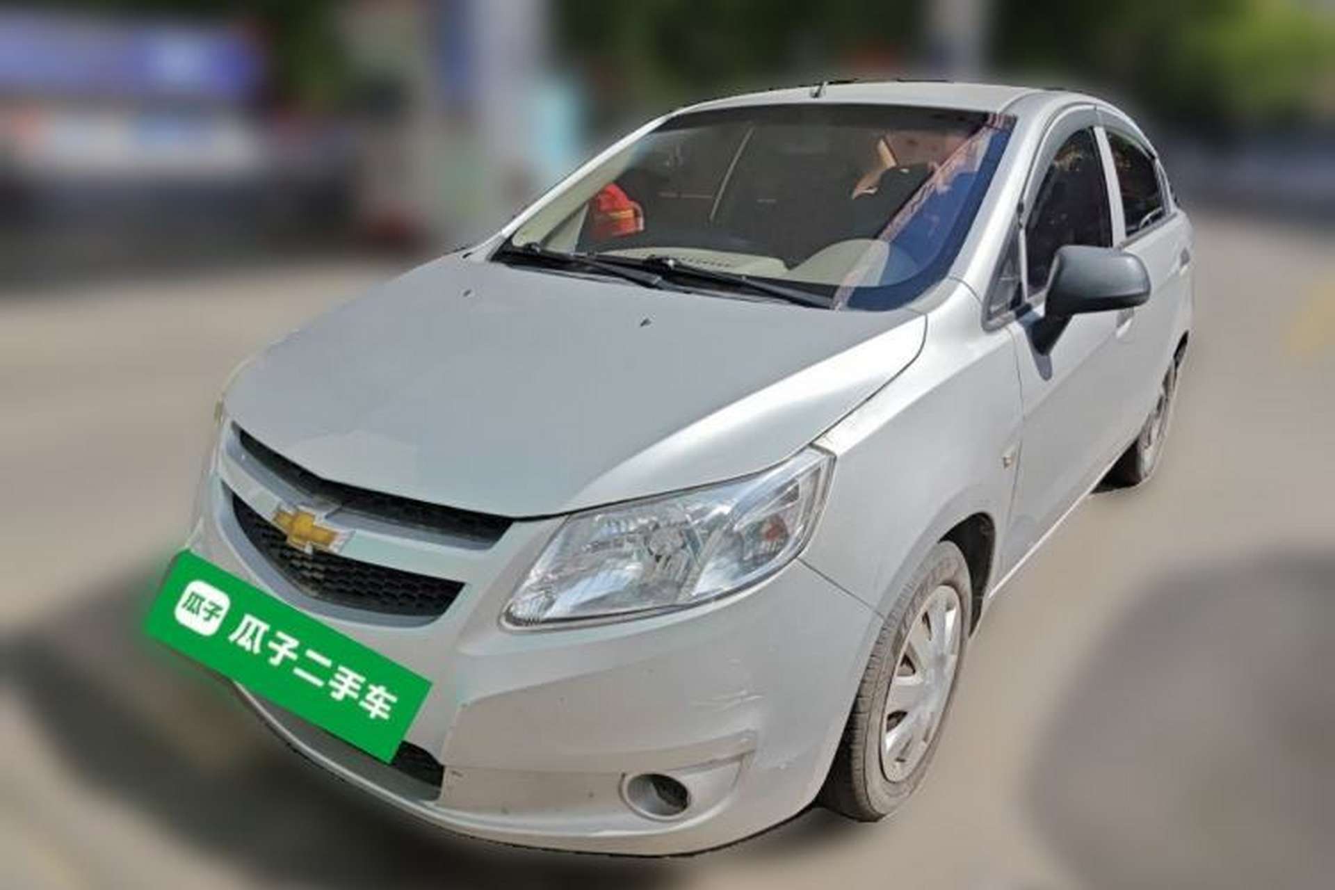 Used Chevrolet Sail 2013 Sedan 1.4L Manual Ideal Edition Front Left 45 Deg