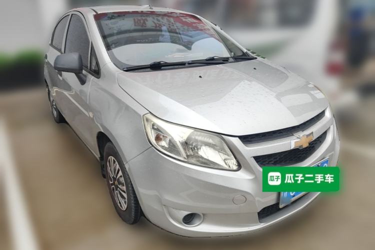 Used Chevrolet Sail 2013 Sedan 1.2L Manual Fashion Edition Front Right 45 Deg