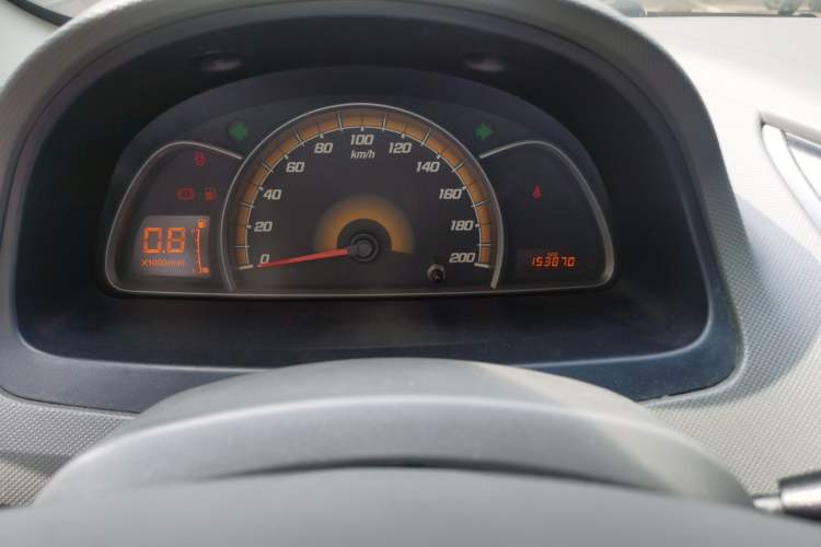 Used Chevrolet Sail 2013 Sedan 1.2L Manual Warm Edition Odometer Close Up