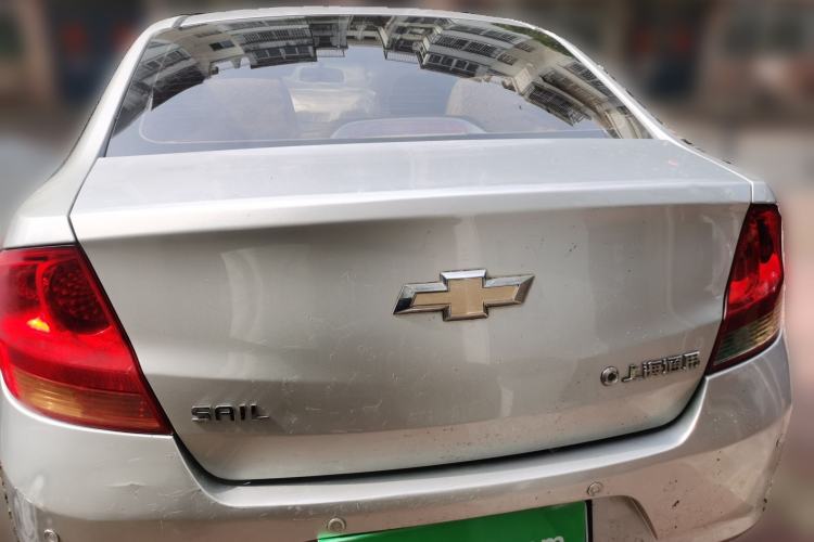 Used Chevrolet Sail 2013 Sedan 1.2L Manual Warm Edition Rear