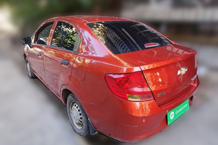 Used Chevrolet Sail 2013 Sedan 1.2L Manual Fashion Edition Rear Left 45 Deg