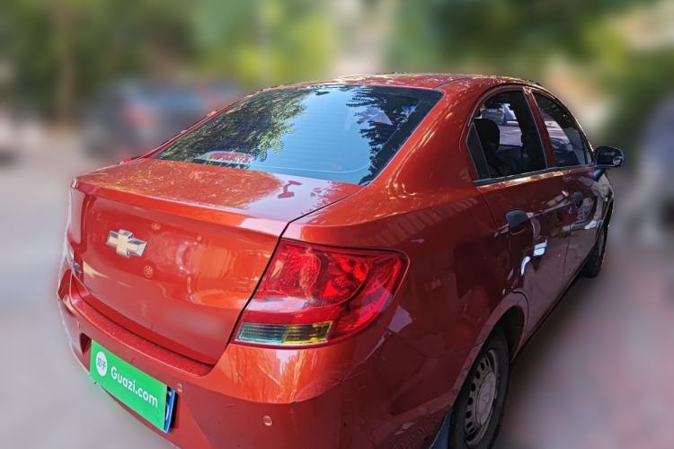 Used Chevrolet Sail 2013 Sedan 1.2L Manual Fashion Edition Rear Right 45 Deg