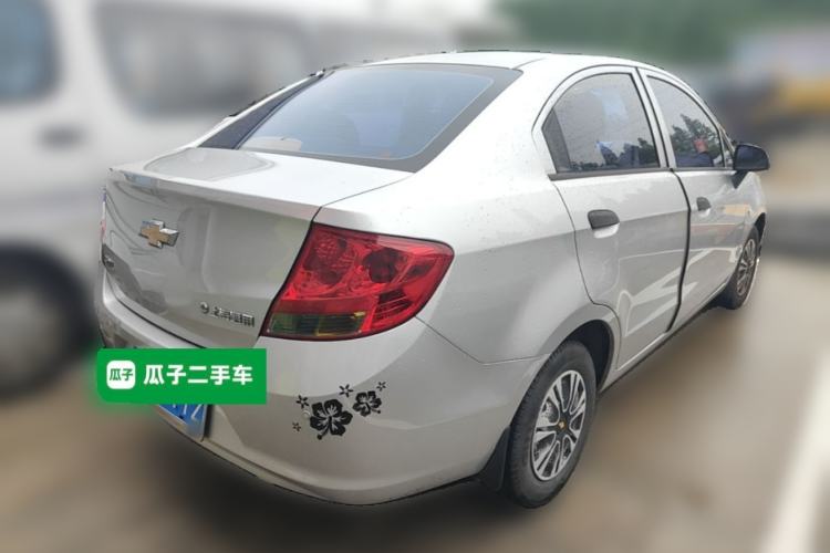 Used Chevrolet Sail 2013 Sedan 1.2L Manual Fashion Edition Rear Right 45 Deg