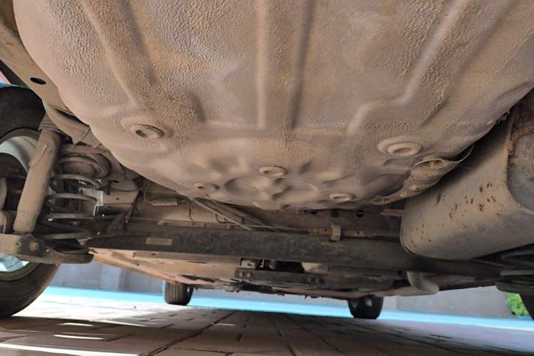 Used Chevrolet Sail 2013 Sedan 1.2L Manual Warm Edition Chassis Rear
