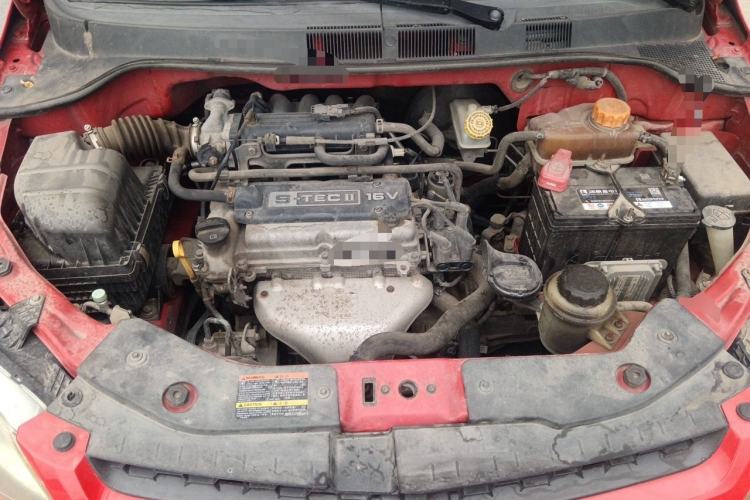 Used Chevrolet Sail 2013 Sedan 1.2L Manual Fashionable Happiness Edition Engine Bay