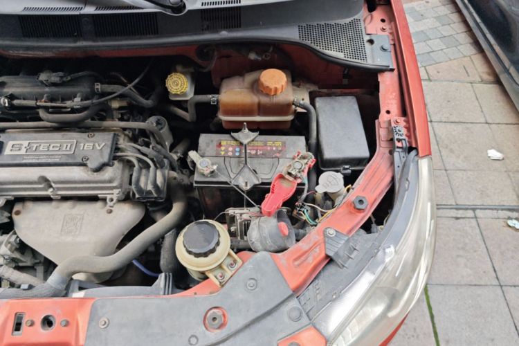 Used Chevrolet Sail 2013 Sedan 1.2L Manual Fashion Edition Engine Bay Left