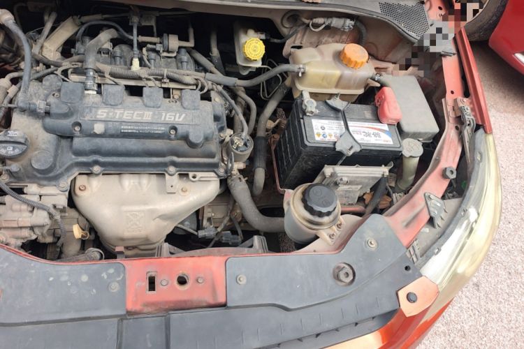 Used Chevrolet Sail 2013 Sedan 1.4L Manual Elegance Edition Engine Bay Left