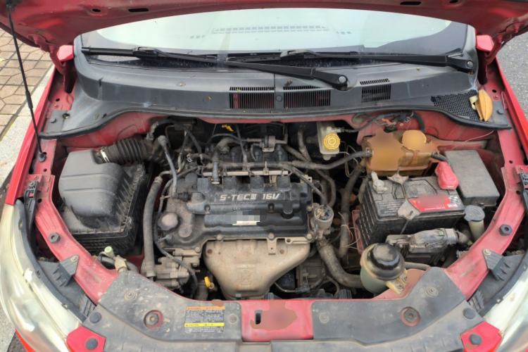 Used Chevrolet Sail 2013 Sedan 1.4L Manual Ideal Edition Engine Bay