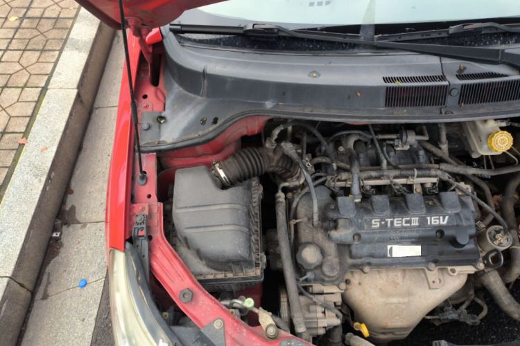 Used Chevrolet Sail 2013 Sedan 1.4L Manual Ideal Edition Engine Bay Right