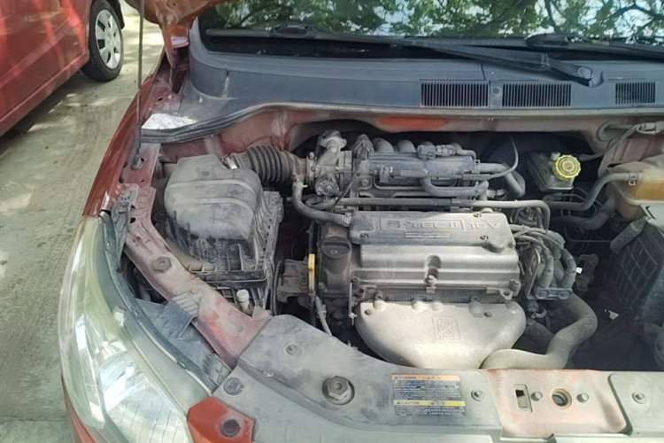 Used Chevrolet Sail 2013 Sedan 1.2L Manual Fashionable Happiness Edition Engine Bay Right