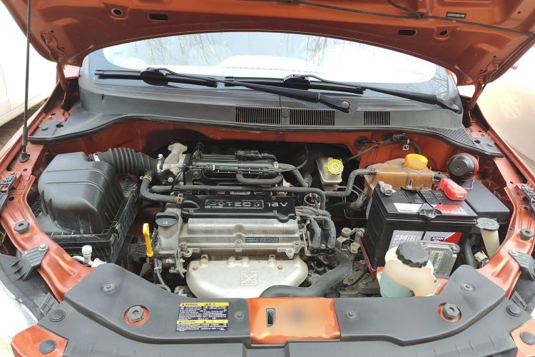 Used Chevrolet Sail 2013 Sedan 1.2L Manual Fashionable Happiness Edition Engine Bay